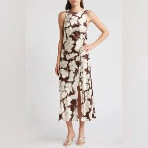 NEW Rails Brown and White Floral Dress Size M